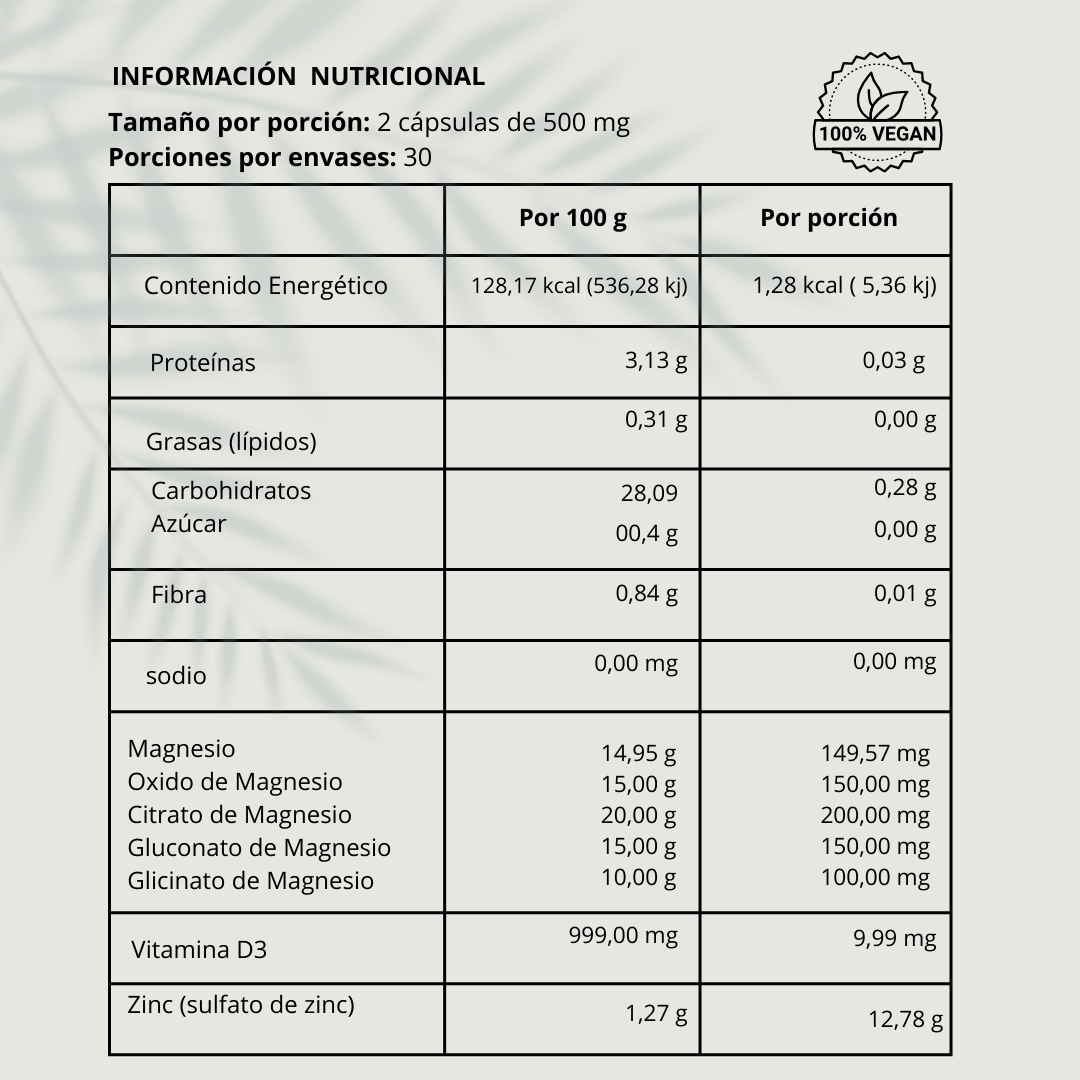 Magnesio 😴 Ultra ZZZ