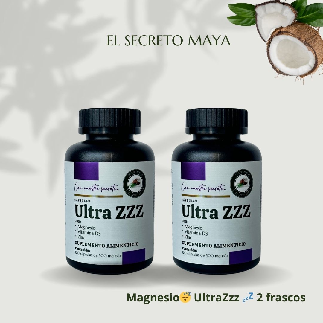Magnesio 😴 Ultra ZZZ 😴  2 Frascos